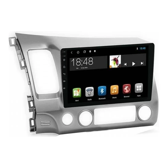 Maygo MYG-432 Serisi Honda Civic FD6 2006-2012 Model Uyumlu 4GB Ram 32GB Hafıza Qled Carplay Android Auto Destekli Multimedya Oem Navigasyonlu Teyp ürün görseli