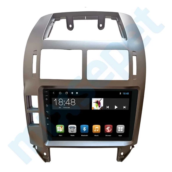 Maygo MYG-432 Serisi Volkswagen Polo 2005-2009 Model Uyumlu 4GB Ram 32GB Hafıza Qled 4+32 Carplay Android Auto Destekli Multimedya Navigasyonlu Teyp ürün görseli