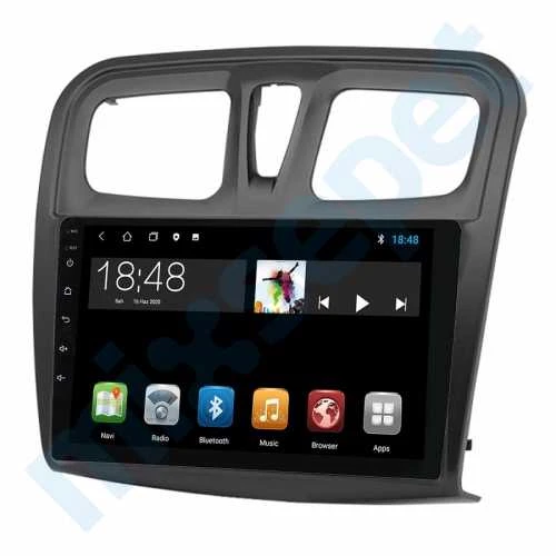 Renault Clio Symbol  4 GB Ram 32 GB Hafıza Qled 9 İnç Android Auto ve CarPlay Multimedya Sistemi ürün görseli