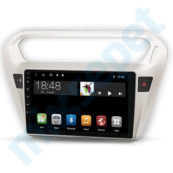 Maygo MYG-432 Serisi Citroen C1 2005-2014 Model Uyumlu 4GB Ram 32GB Hafıza Qled Carplay Android Auto Destekli Multimedya Oem Navigasyonlu Teyp ürün görseli