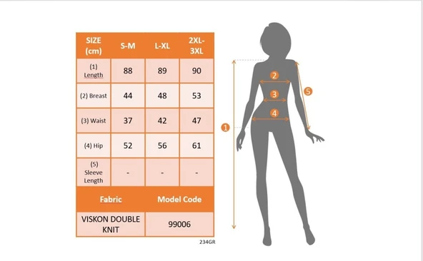 Kadın Sıfır Kollu Yaka Ve Etek Ucu Ribana Detaylıkiloş Viskon Iki Iplik Elbise - Resim 4