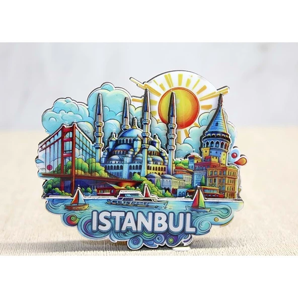 Ahşap İstanbul Temalı Magnet ürün görseli 1
