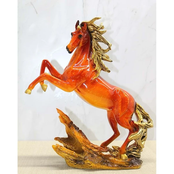 Polyester Şahlanmış At Figürü - Resim 2