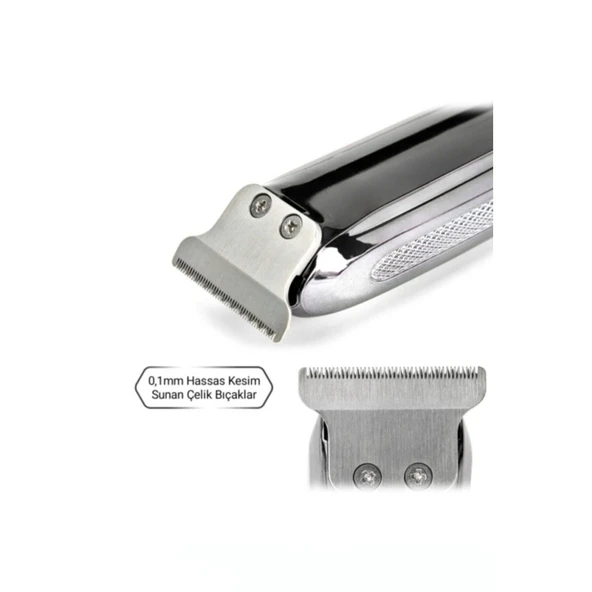 Şarjlı Traş Makinesi Sakal Ense Vucüt Kılı Tıraş Makinası