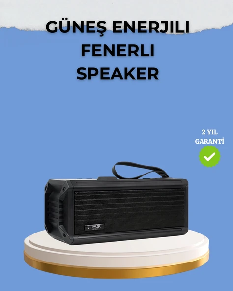 Kablosuz J-IPOX P520 Bluetooth Hoparlör Uzun Pil Ömrü ve Mikrofon ürün görseli