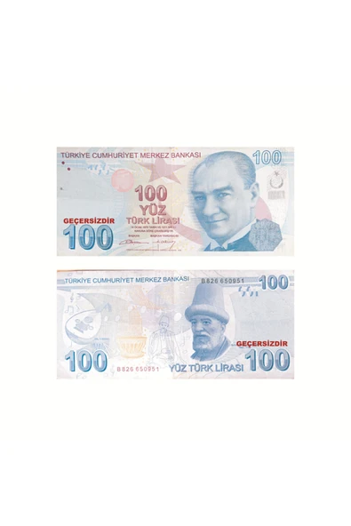 ALPJOY Oyuncak Kağıt Para 50li 100 TL