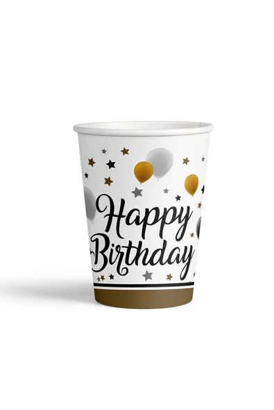 ALPJOY Milestone Karton Bardak 8oz 8li