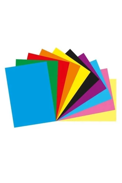 ALPJOY Fon Kartonu 100gr 25x35 10lu Karışık 4 Paket