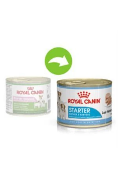 Starter Mousse Mother&baby Dog Konserve Yavru Köpek Maması 4 Adetx195 G - 3