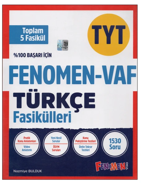Fenomen -Vaf Tyt Türkçe Fasikülleri