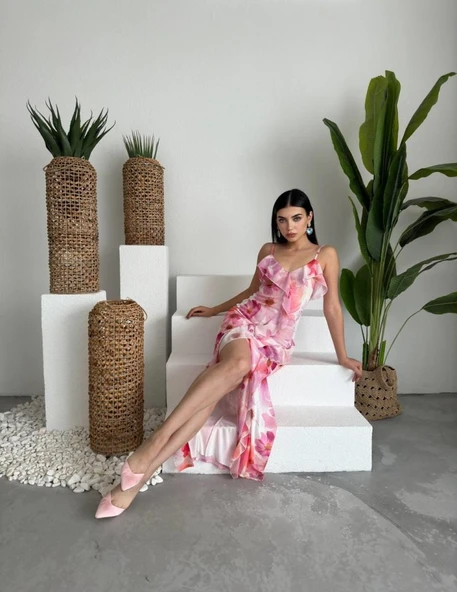 DASE İP ASKILI ELBİSE - Resim 6