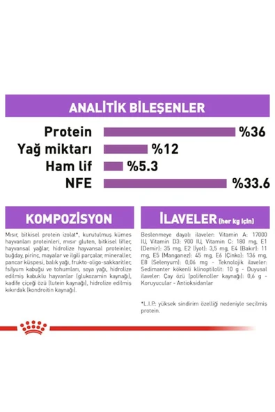 Sterilised Kısırlaştırılmış 7 Yaş Ve Üzeri Kediler Için Kuru Kedi Maması 3.5kg - 8