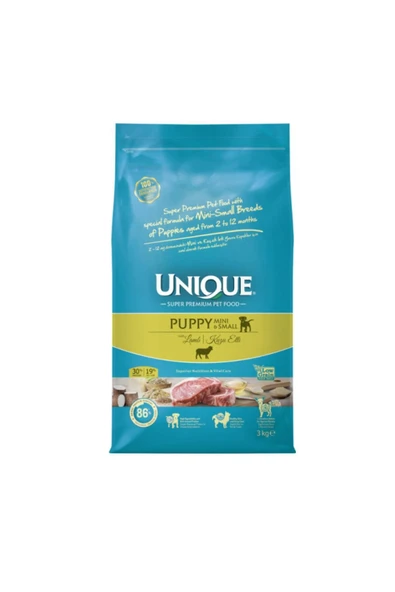 Kuzu Etli Küçük Irk Yavru Köpek Maması 3 Kg