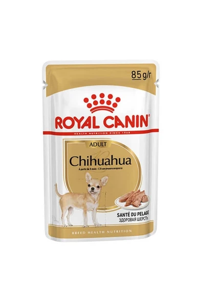Chihuahua Yetişkin Köpek Pouch Yaş Maması 85 Gr X 6 Adet