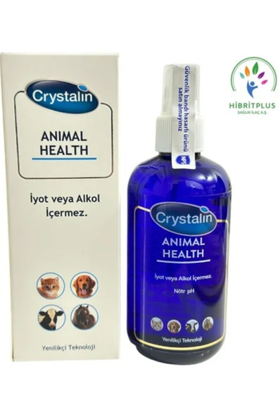 Crystalin Animal 250 ml Göz Ve Kulak Temizleme Solüsyonu Hibritplus 2026 Miatlıdır