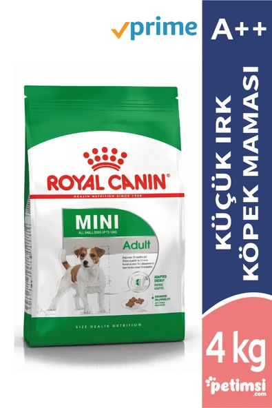 Mini Adult Köpek Maması 4 Kg