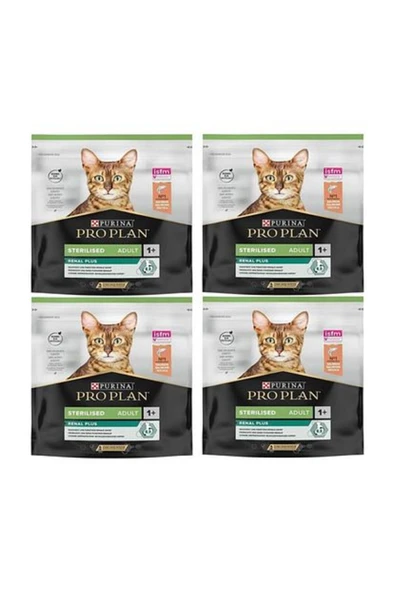Proplan Sterilised Somon Kısır Kedi Maması 400 Gr*4 Adet ürün görseli 1