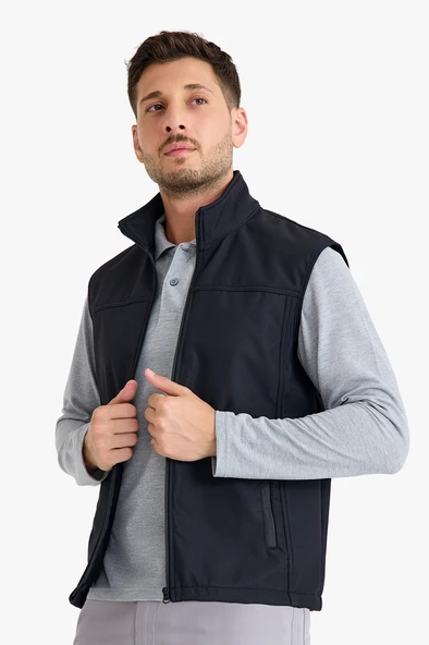 Robalı Softshell Yelek - 9