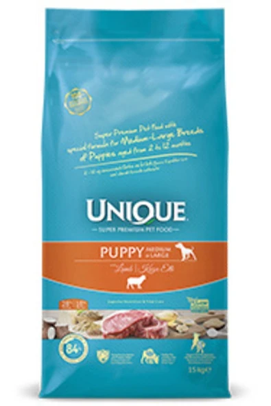 Medium&large Kuzu Etli Yavru Köpek Maması 15 kg