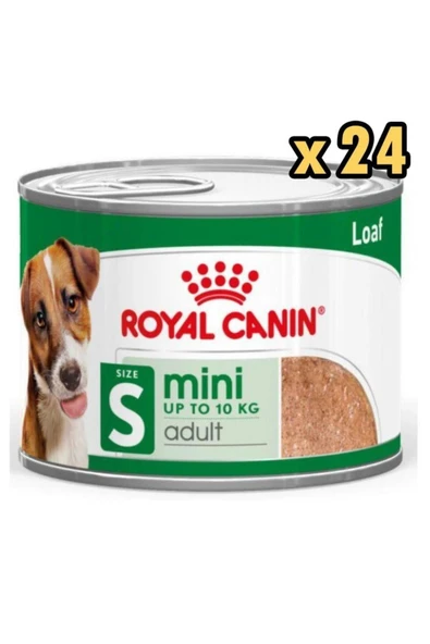 Loaf Mousse Küçük Irk Ezme Yetişkin Köpek Konservesi 195gr x 24 Adet