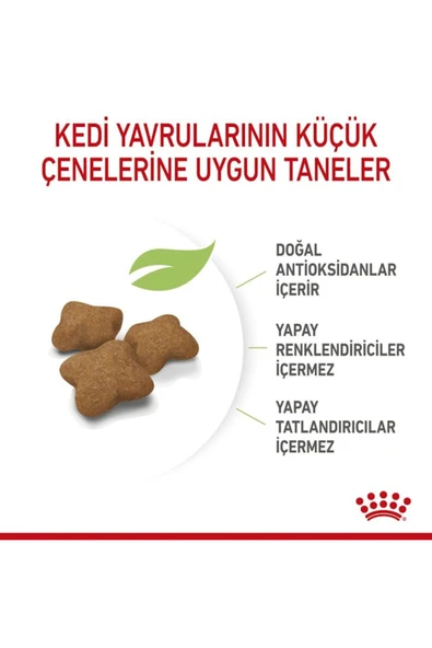 Kitten Sterilised Kısırlaştırılmış Yavru Kedi Maması 2kg - Resim 7