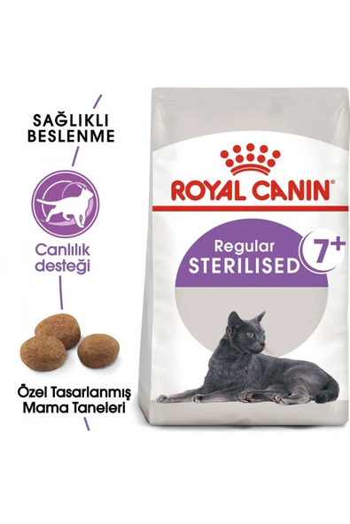 Sterilised Kısırlaştırılmış 7 Yaş Ve Üzeri Kediler Için Kuru Kedi Maması 3.5kg