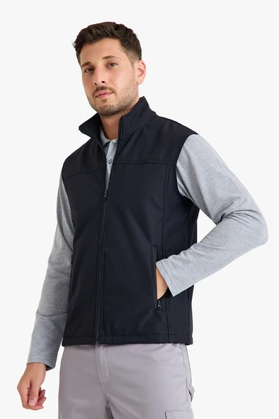 Robalı Softshell Yelek - 1