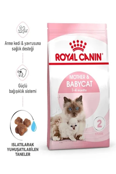 Mother & Baby Cat Yavru Kedi Maması 4 Kg - Resim 2