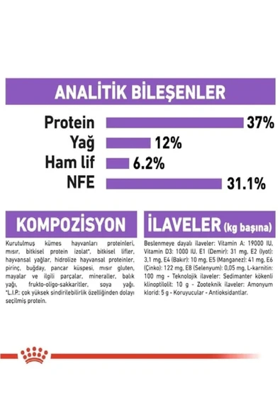 Sterilised 37 Kedi Maması 2 Kg - Resim 3