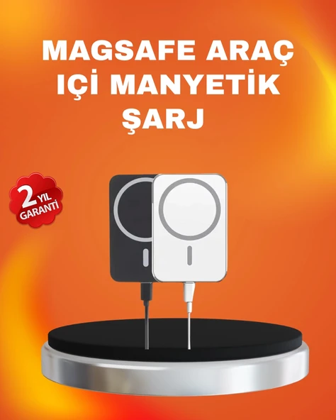 Akıllı Koruma Sistemli MagSafe Araç Tutucu iPhone 12/13/14 Uyumlu ürün görseli 1