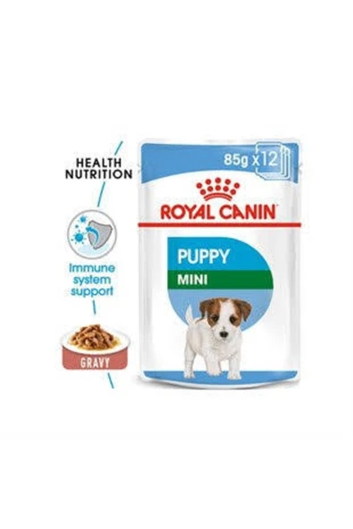 Royal Canin Mini Puppy Yaş Mama Pouch 85 Gr 12x85g ürün görseli 1