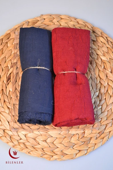 Bambu Kraş Şal – 75x210 cm | Nefes Alabilir, Terletmez, Tok Duruşlu Mevsimlik Kumaş (2'li Kutu) - 10