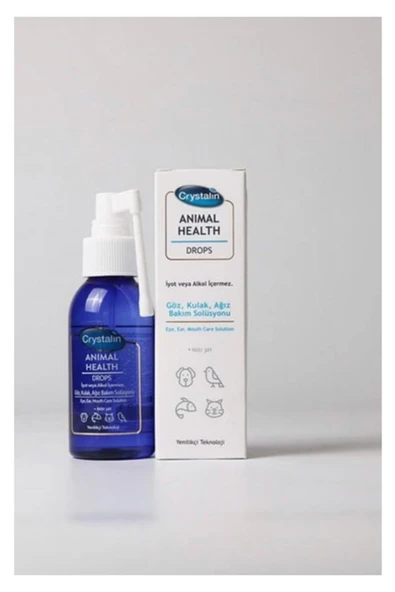 Crystalin Animal Health Göz, Kulak, Yara Temizleme Antiseptiği 100 ml ürün görseli 1