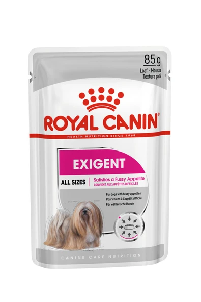 Exigent Seçici Köpekler Için Yaş Köpek Maması 12 X 85g