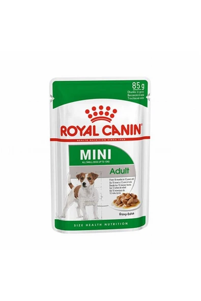 Mini Adult Yetişkin Köpek Yaş Maması 85 gr X 12 Adet