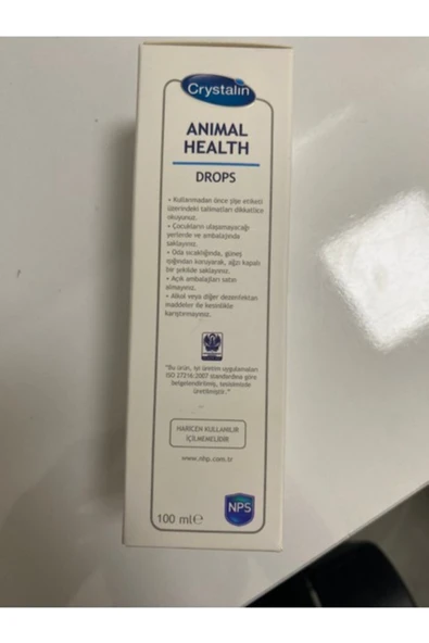 Crystalin Animal Health 100ml Göz, Kulak, Ağız, Bakım Solüsyonu, Kedi, Köpek, Temizleme Solüsyonu - 5