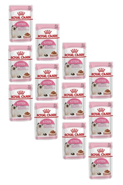 Kitten Gravy Pouch Yavru Kedi Konservesi 85 Gr (12 Adet)