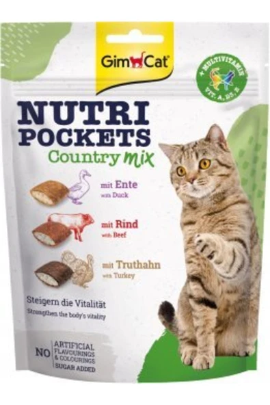 Nutripockets Country Mix Kedi Ödülü 150 gr