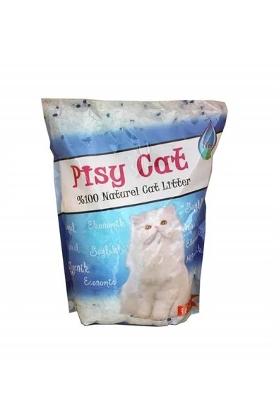 Pisycat Silika Süper Emici Kedi Kumu 3,6 Lt