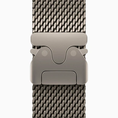 Apple Watch Ultra 2 GPS + Cellular 49mm Naturel Titanyum Kasa + Naturel Titanyum Milano Loop - L - 3