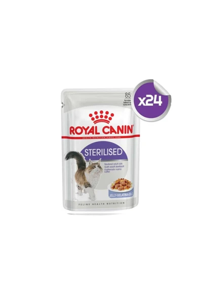 Sterilised Jelly Kısırlaştırılmış Kedi Konservesi 85 Gr 24 Adet