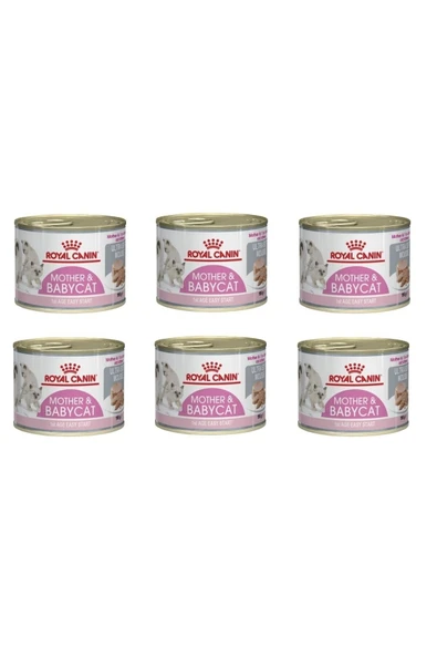 Mother & Baby Cat Kedi Konserve 195 Gr. X 6 Adet