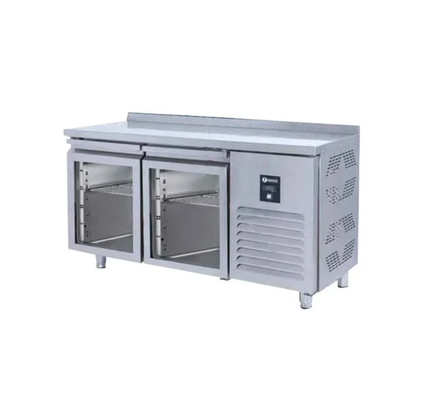 Tezgah Tip GN 2 Cam Kapılı Buzdolabı ürün görseli