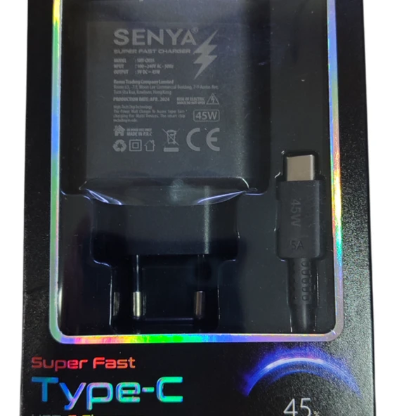 SENYA ANDROİD ŞARJ CİHAZI 45W