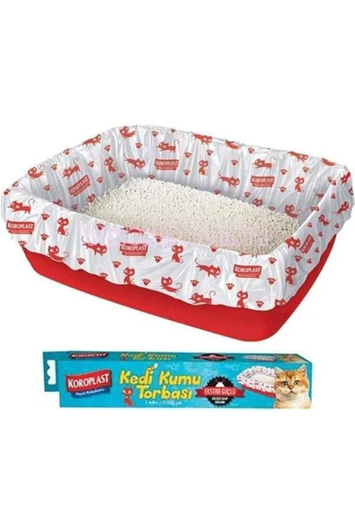 Ekstra Güçlü Kedi Kumu Torbası 7 Adet - 2