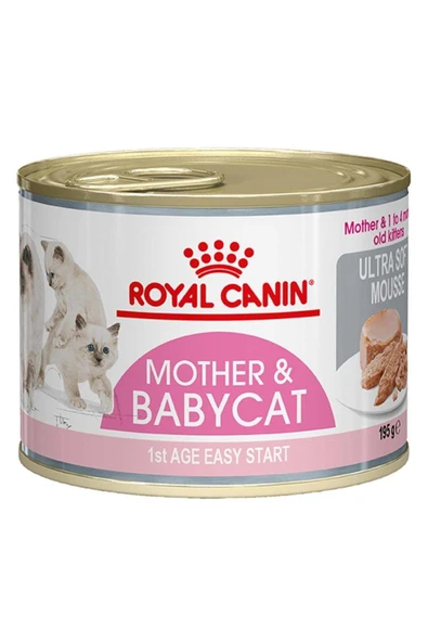 Babycat İnstinctive Yavru ve Anne Kediler İçin Konserve 195Gr