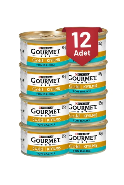 Kıyılmış Ton Balıklı Kedi Konservesi 85 Gr