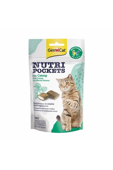 Nutripockets Kedi Otlu Ve Multivitaminli Kedi Ödülü 60 gr