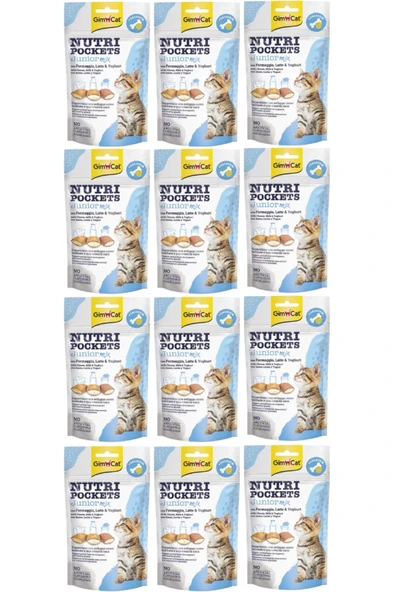 Nutripockets Mix Yavru Kedi Ödülü 60gr - 12 Adet