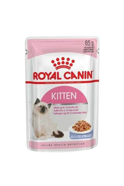 Kitten Jöleli Yaş Kedi Maması 85 Gr X 6 Adet